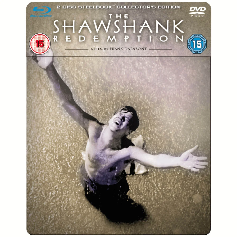 The Shawshank Redemption - Steelbook Edition (Blu-Ray and DVD) Image 1
