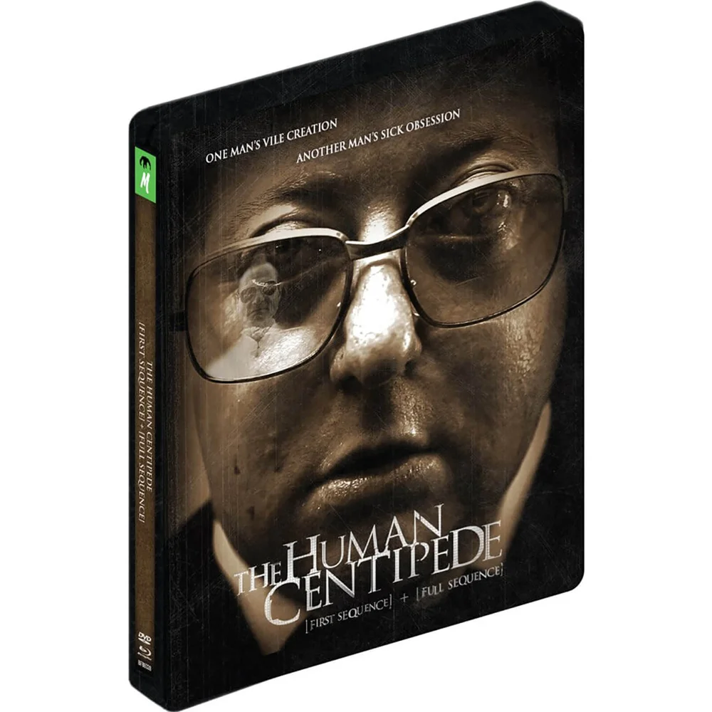 The Human Centipede 1 and 2 - Limited Steelbook Edition (Blu-Ray and DVD) (UK EDITION) Image 1