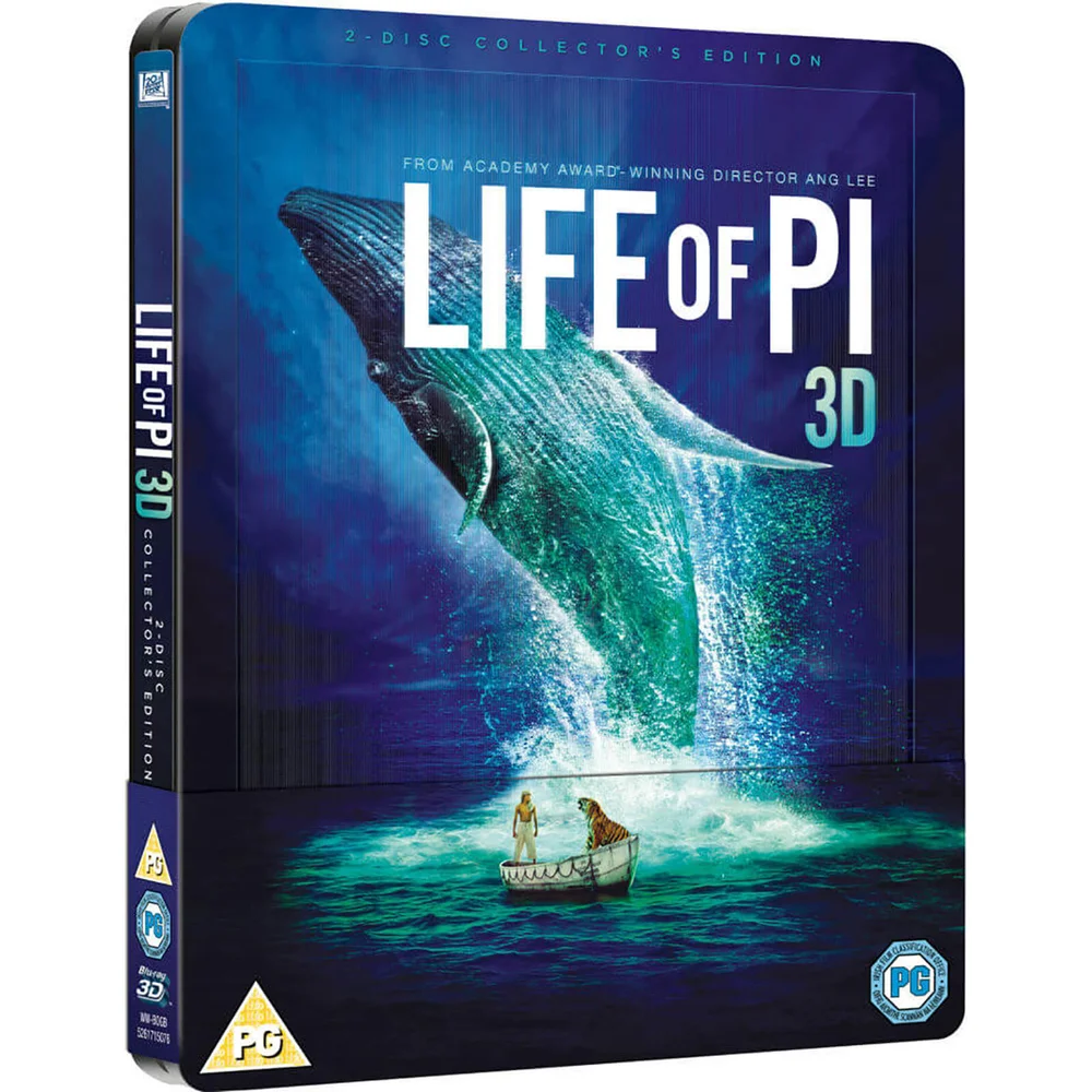 Life of Pi 3D - Limited Edition Steelbook (Includes 2D Blu-Ray and Digital and UltraViolet Copies) Image 1
