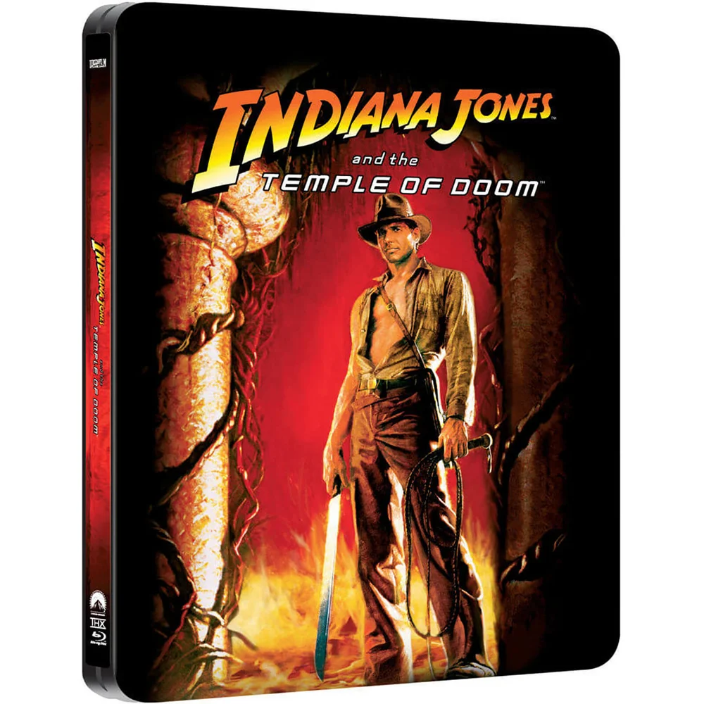 Indiana Jones and the Temple of Doom - Zavvi UK Exclusive Limited Edition Steelbook Image 1