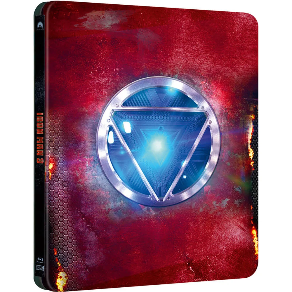 Iron Man 3 - Zavvi UK Exclusive Limited Edition Steelbook Image 1