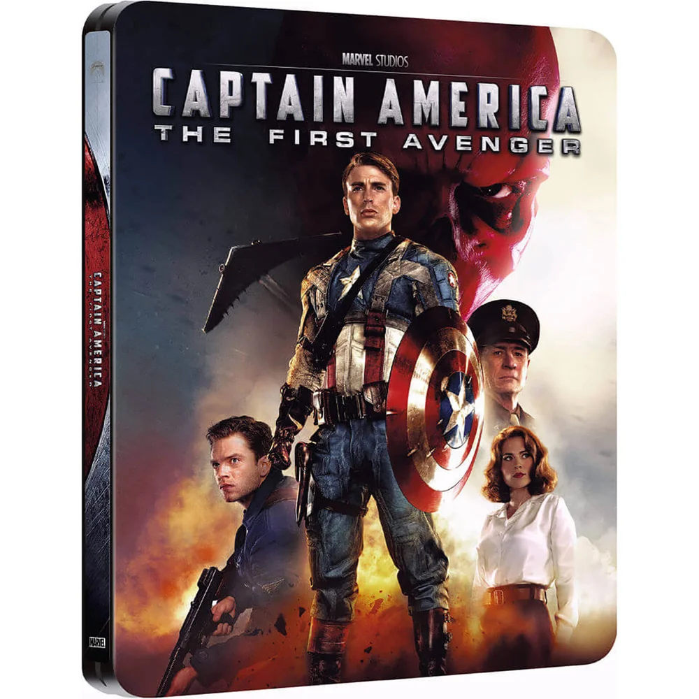 Captain America - Zavvi UK Exclusive Limited Edition Steelbook Image 1