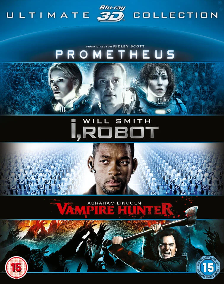 Prometheus / I Robot / Abraham Lincoln 3D Collection Image 1