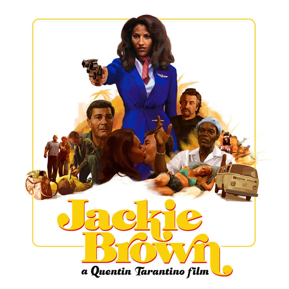 Jackie Brown - Zavvi UK Exclusive Limited Edition Steelbook (Artwork Approved by Quentin Tarantino) Image 1