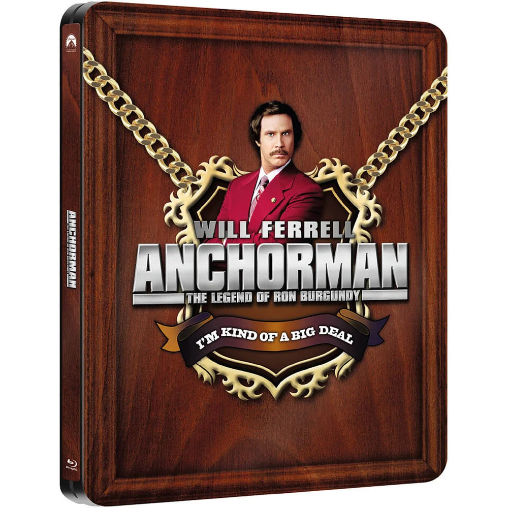 Anchorman: The Legend of Ron Burgundy - Zavvi UK Exclusive Limited Edition Steelbook Image 1