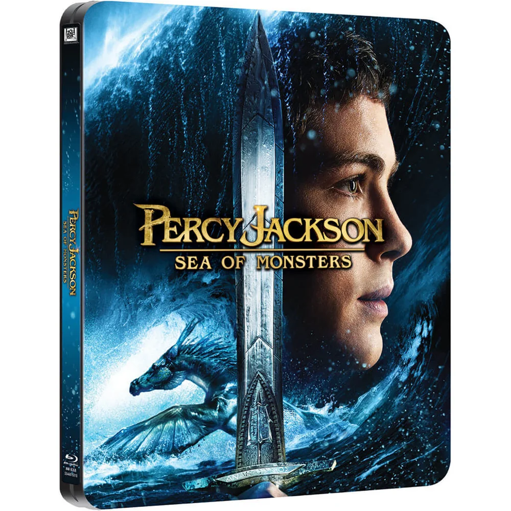 Percy Jackson: Sea of Monsters - Limited Edition Steelbook (Includes 3D Blu-Ray, 2D Blu-Ray and UltraViolet Copy) (UK EDITION) Image 1