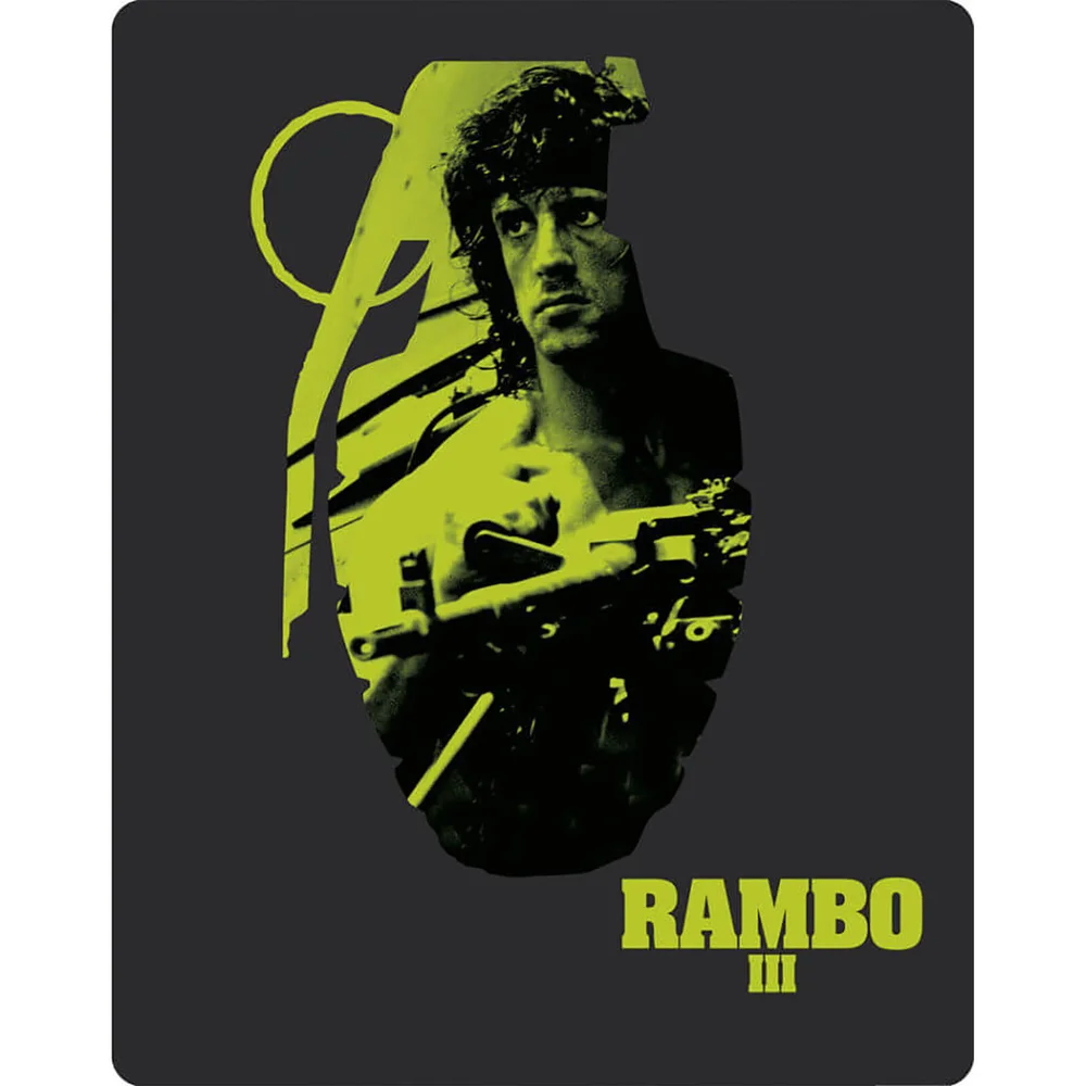 Rambo III - Zavvi UK Exclusive Limited Edition Steelbook Image 1