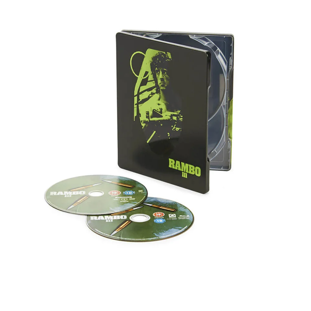 Rambo III - Zavvi UK Exclusive Limited Edition Steelbook Image 1