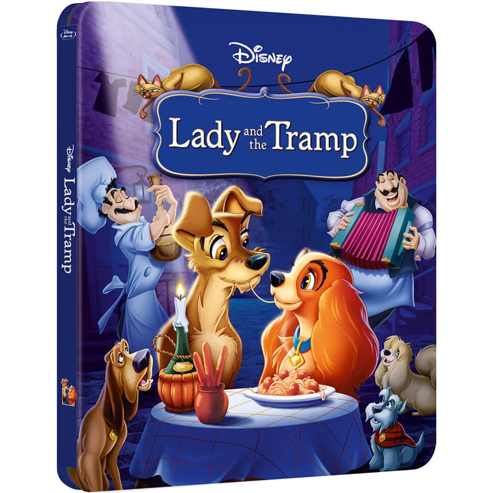 Lady and the Tramp - Zavvi UK Exclusive Limited Edition Steelbook (The Disney Collection #8) Image 1