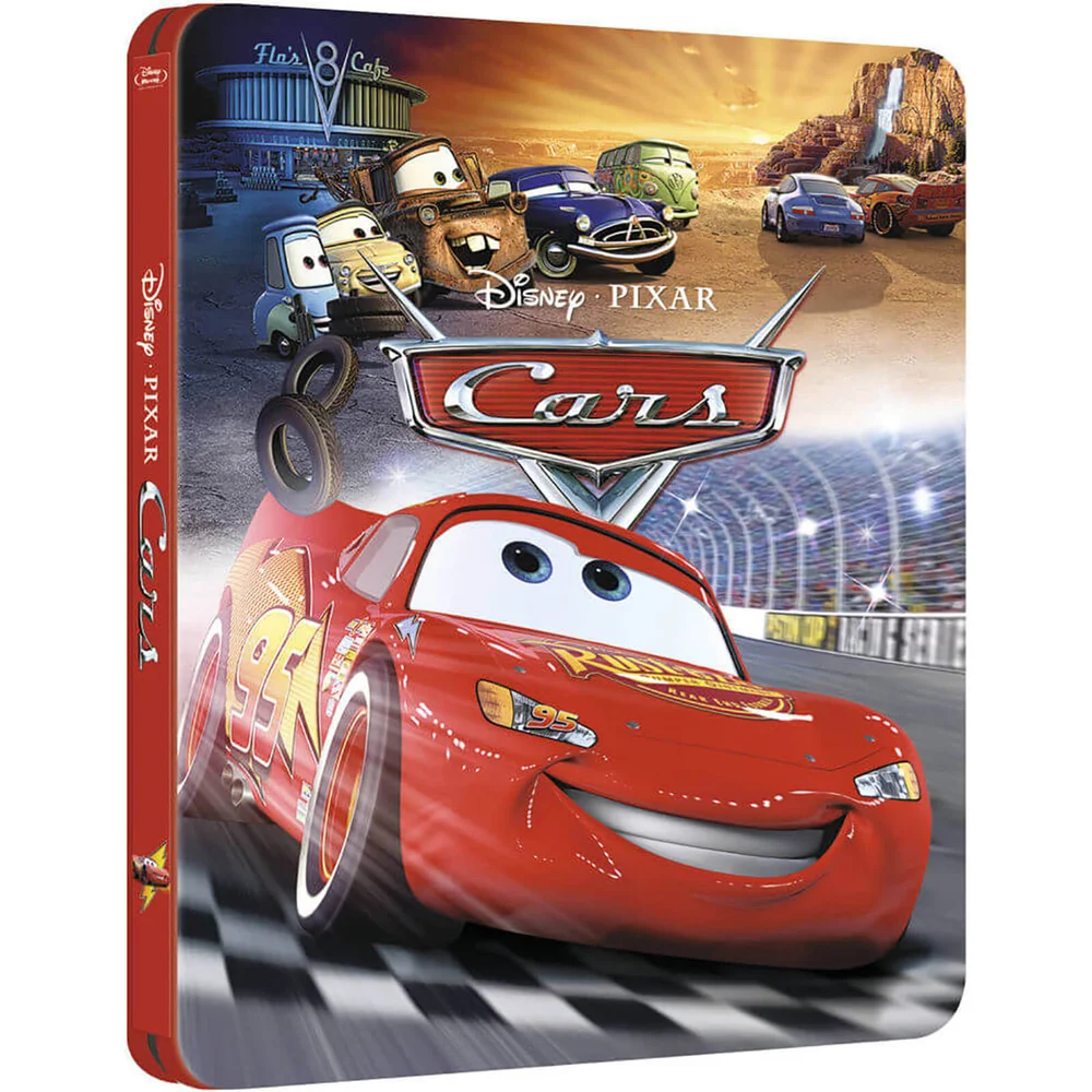 Cars 3D - Zavvi UK Exclusive Limited Edition Steelbook (The Pixar Collection #8) Image 1