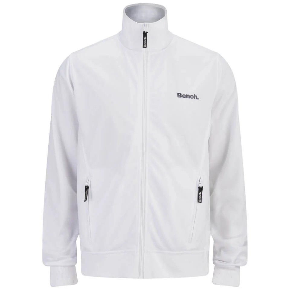 Bench Men's Classic Corp Zip Through Tricot - White - S - White Image 1