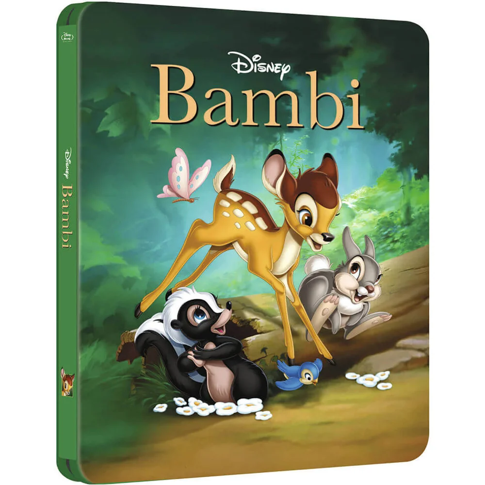 Bambi - Zavvi UK Exclusive Limited Edition Steelbook with Gloss Finish (The Disney Collection #13) Image 1