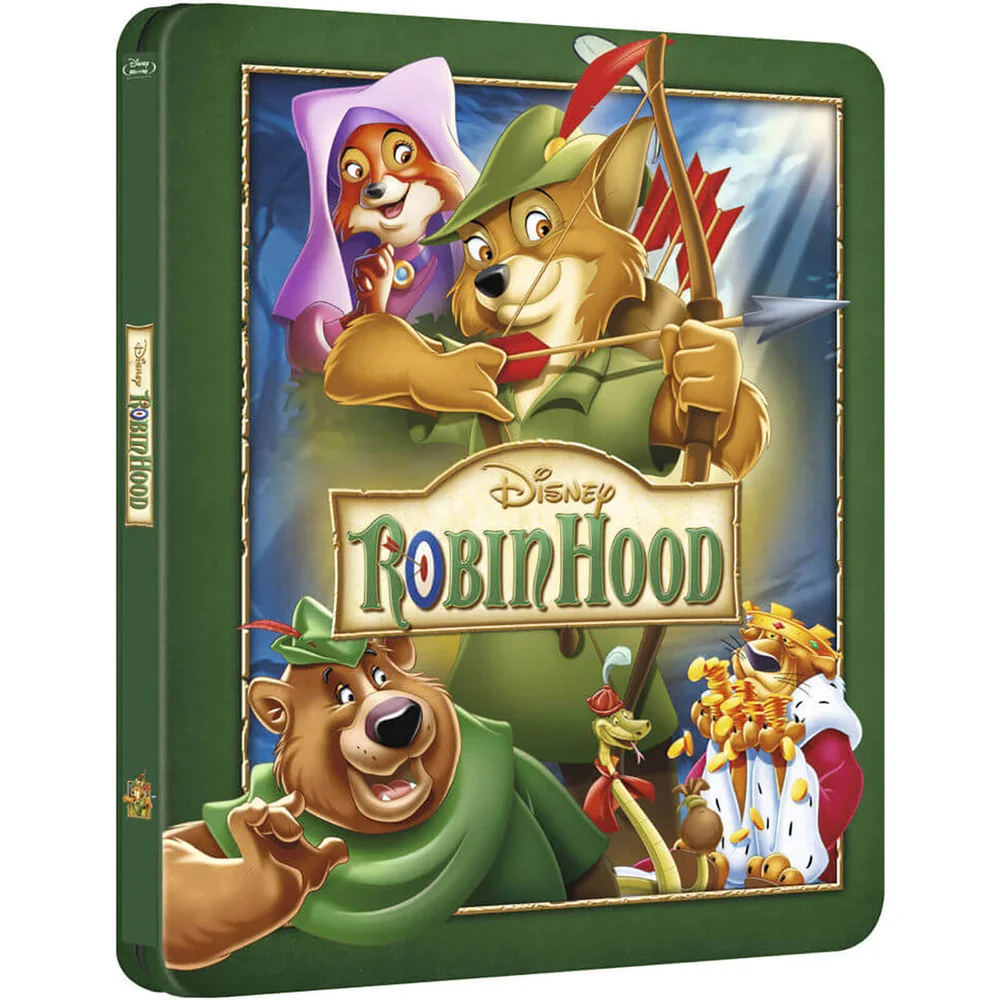 Robin Hood - Zavvi UK Exclusive Limited Edition Steelbook (The Disney Collection #16) Image 1