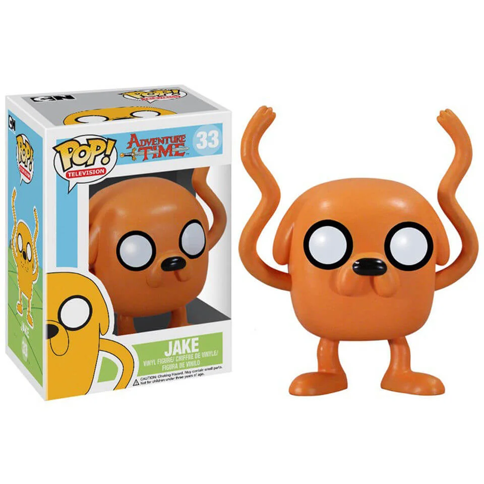 Adventure Time Jake Pop! Vinyl Figure Image 1