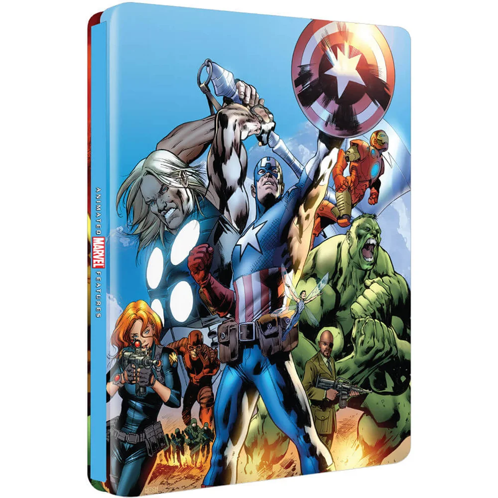 The Ultimate Avengers Collection - Zavvi UK Exclusive Limited Edition Steelbook (Limited Print Run) Image 1