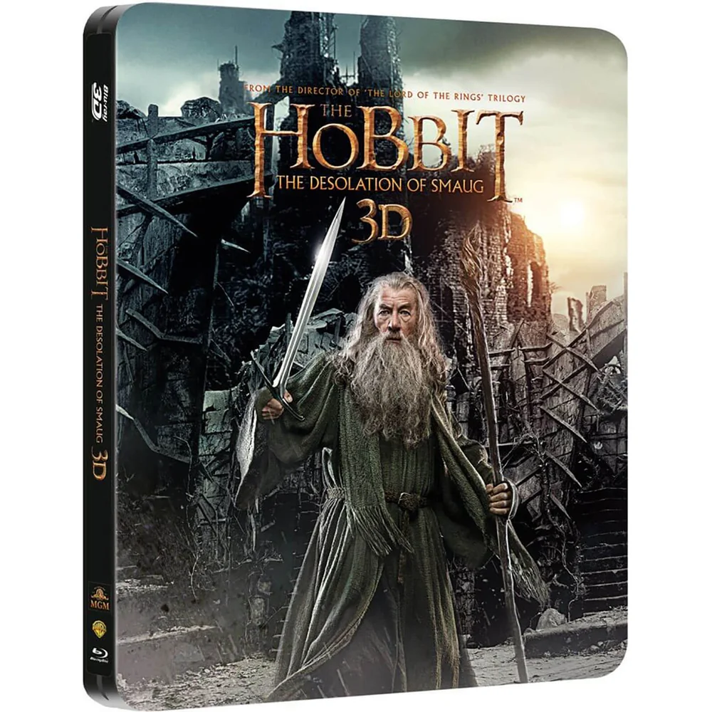 The Hobbit: The Desolation of Smaug 3D - Steelbook Edition (Includes UltraViolet Copy) (UK EDITION) Image 1