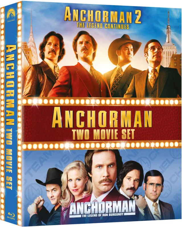 Anchorman: The Legend of Ron Burgundy / Anchorman 2: The Legend Continues
