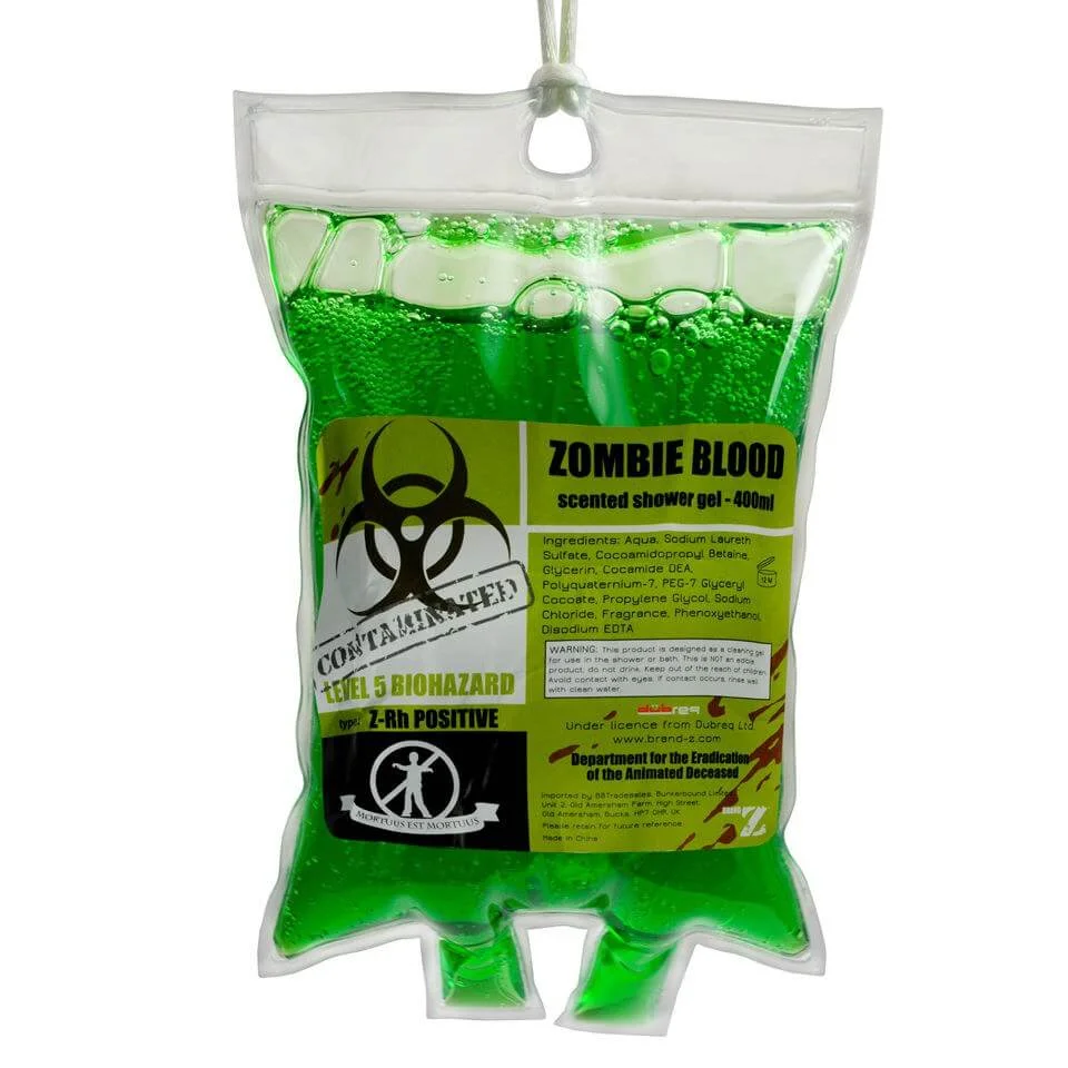 Zombie Blood Shower Gel II - Green Image 1