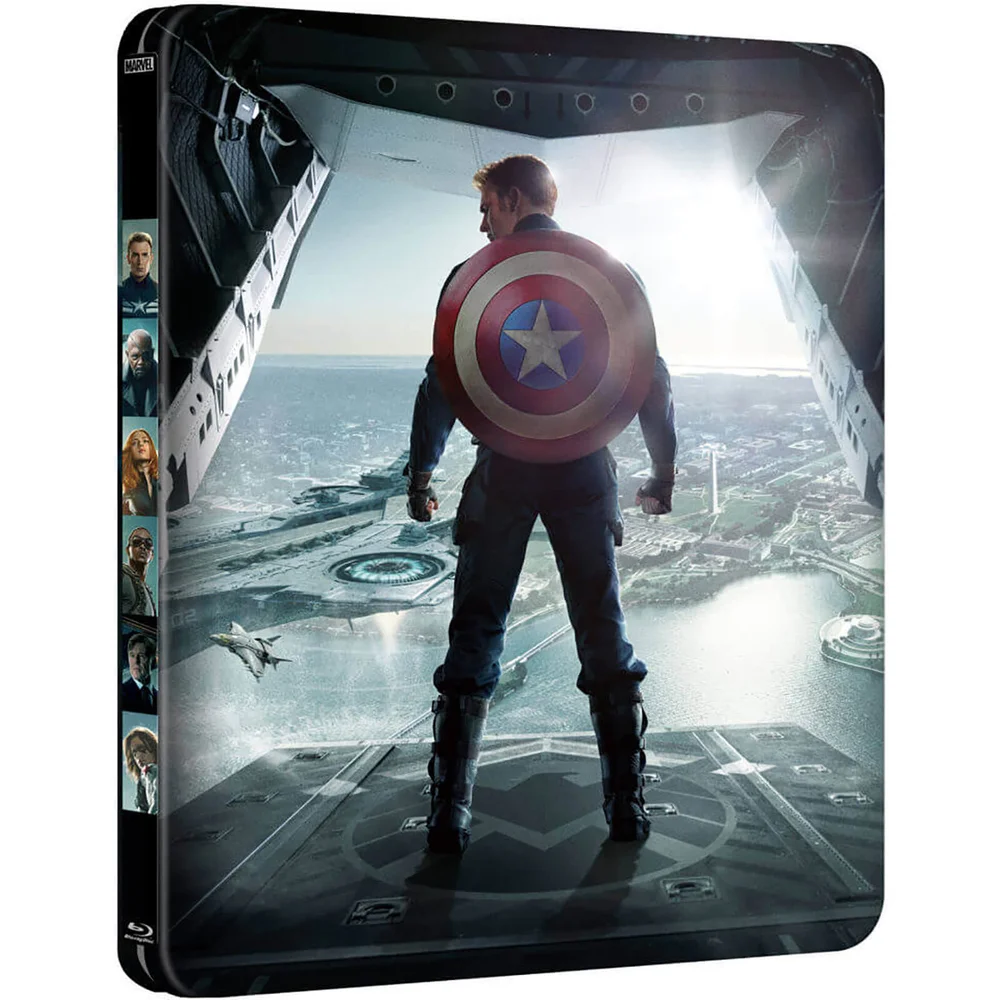 Captain America: The Winter Soldier 3D - Zavvi UK Exclusive Limited Edition Steelbook (Includes 2D Version) Image 1