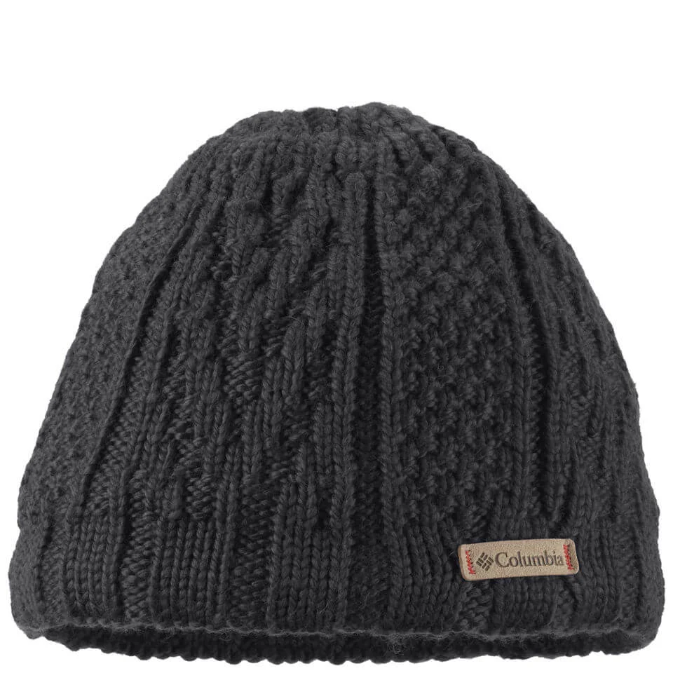 Columbia Men's Parallel Peak Beanie - Black - One Size - Black Image 1