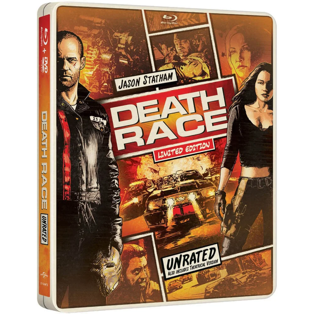 Death Race - Import - Limited Edition Steelbook (Region Free) (UK EDITION) Image 1