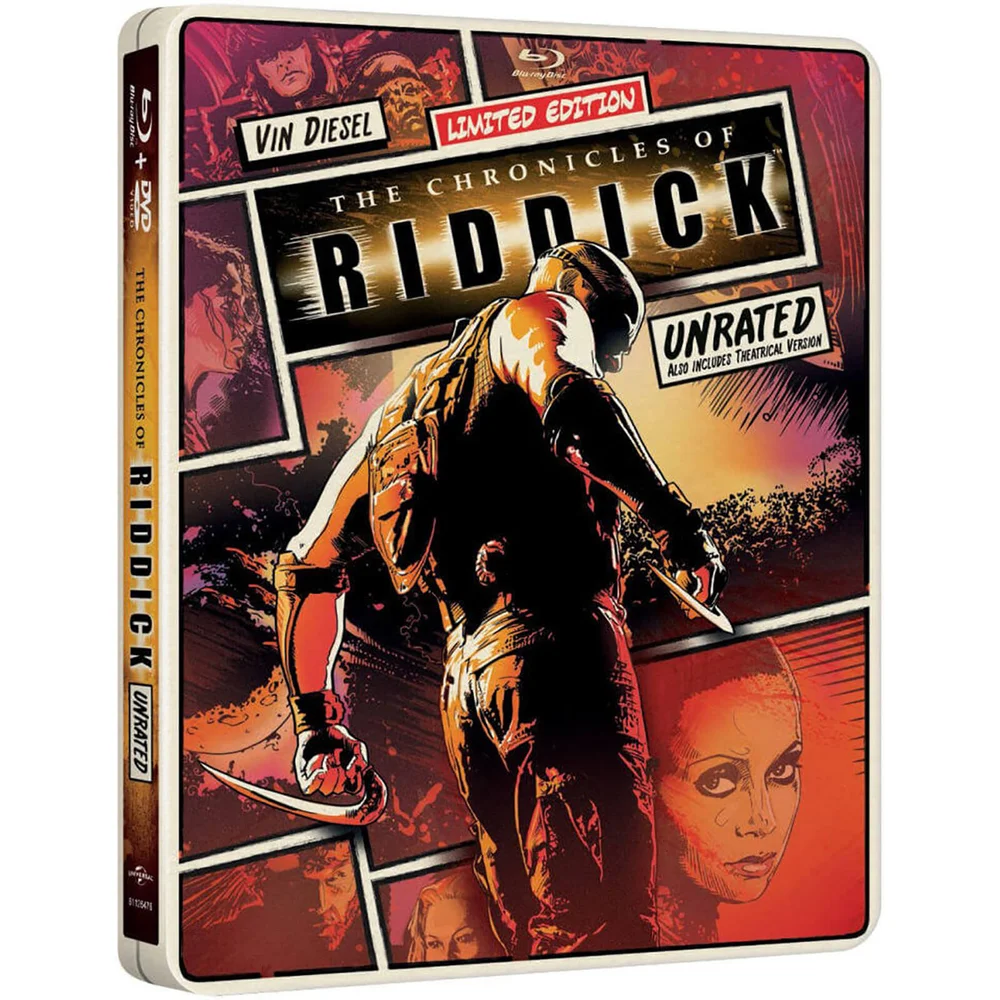 Chronicles of Riddick - Import - Limited Edition Steelbook (Region Free) Image 1