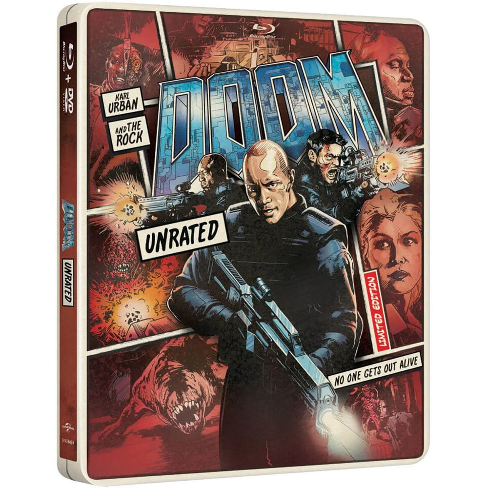 Doom - Import - Limited Edition Steelbook (Region Free) (UK EDITION) Image 1