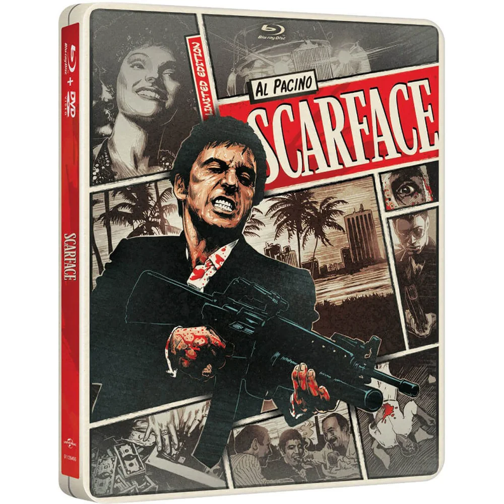 Scarface - Import - Limited Edition Steelbook (Region Free) (UK EDITION) Image 1