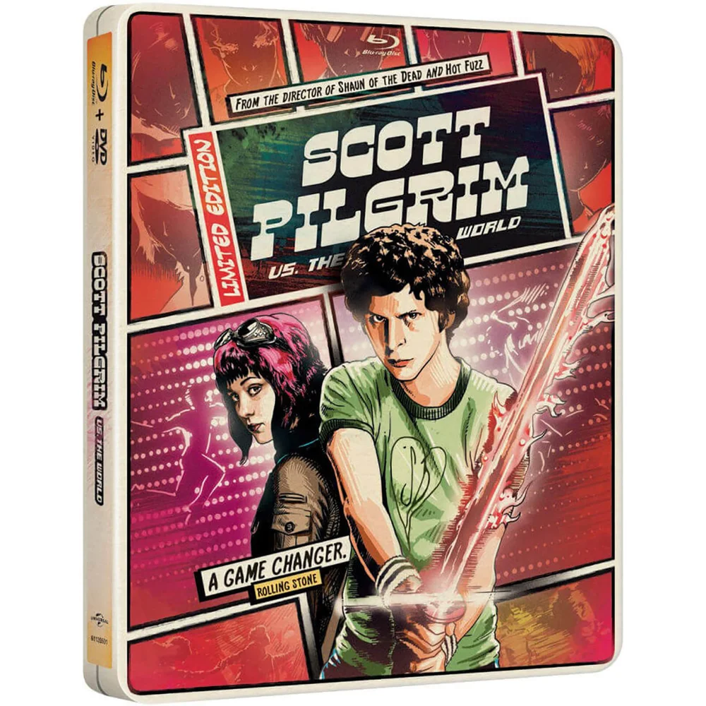 Scott Pilgrim Vs. The World - Import - Limited Edition Steelbook (Region Free) (UK EDITION) Image 1