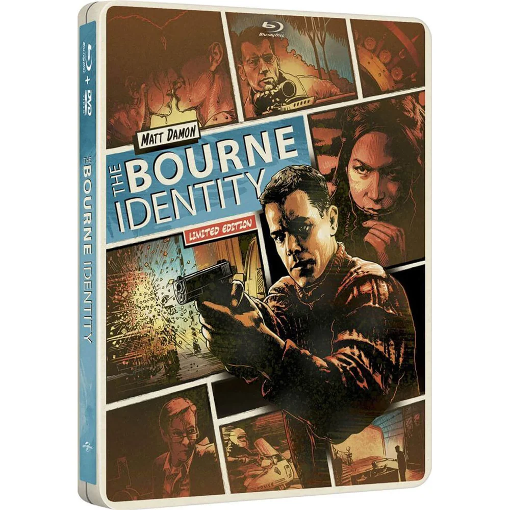 The Bourne Identity - Import - Limited Edition Steelbook (Region Free) Image 1