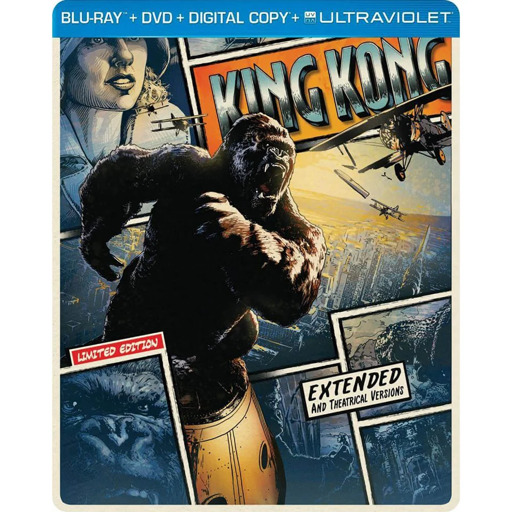 King Kong - Import - Limited Edition Steelbook (Region Free) Image 1