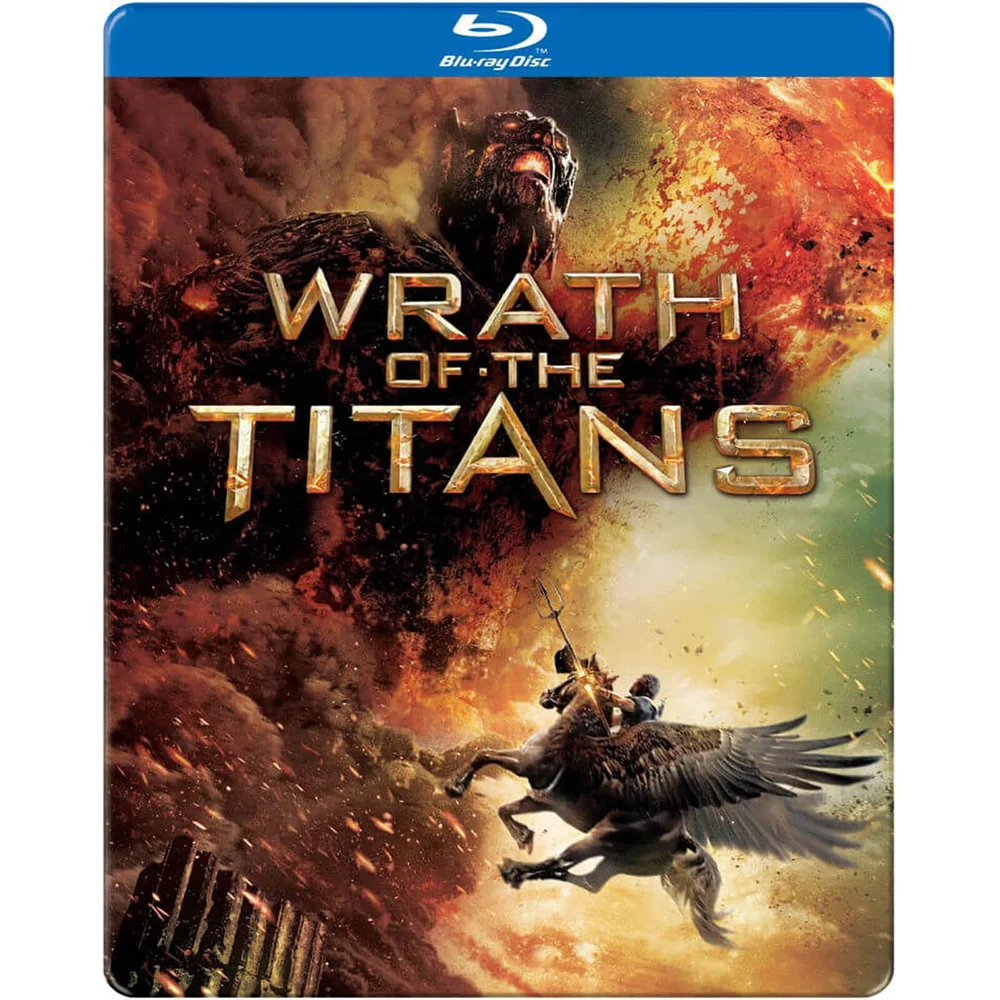 Wrath of The Titans (2012) - Import - Limited Edition Steelbook (Region 1) (UK EDITION) Image 1