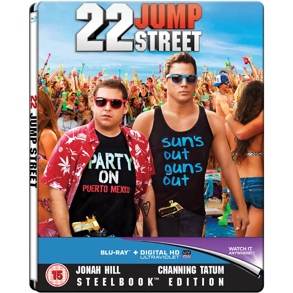 22 Jump Street - Zavvi UK Exclusive Limited Edition Steelbook Image 1