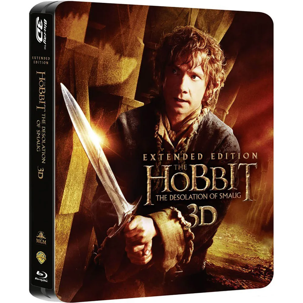 The Hobbit: The Desolation of Smaug 3D - Extended Limited Edition Steelbook (UK EDITION) Image 1