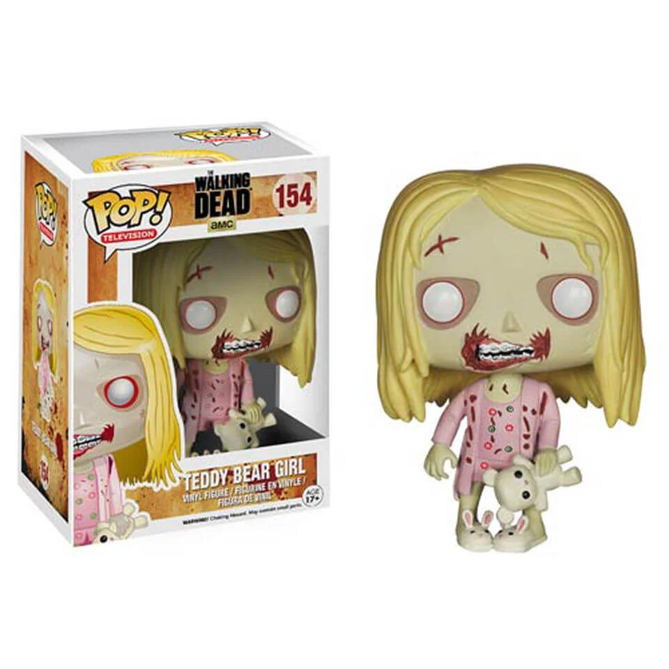 The Walking Dead Teddy Bear Girl Pop! Vinyl Figure Image 1