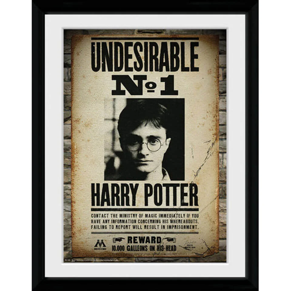 Harry Potter Undesirable No 1 - 30x40 Collector Prints Image 1