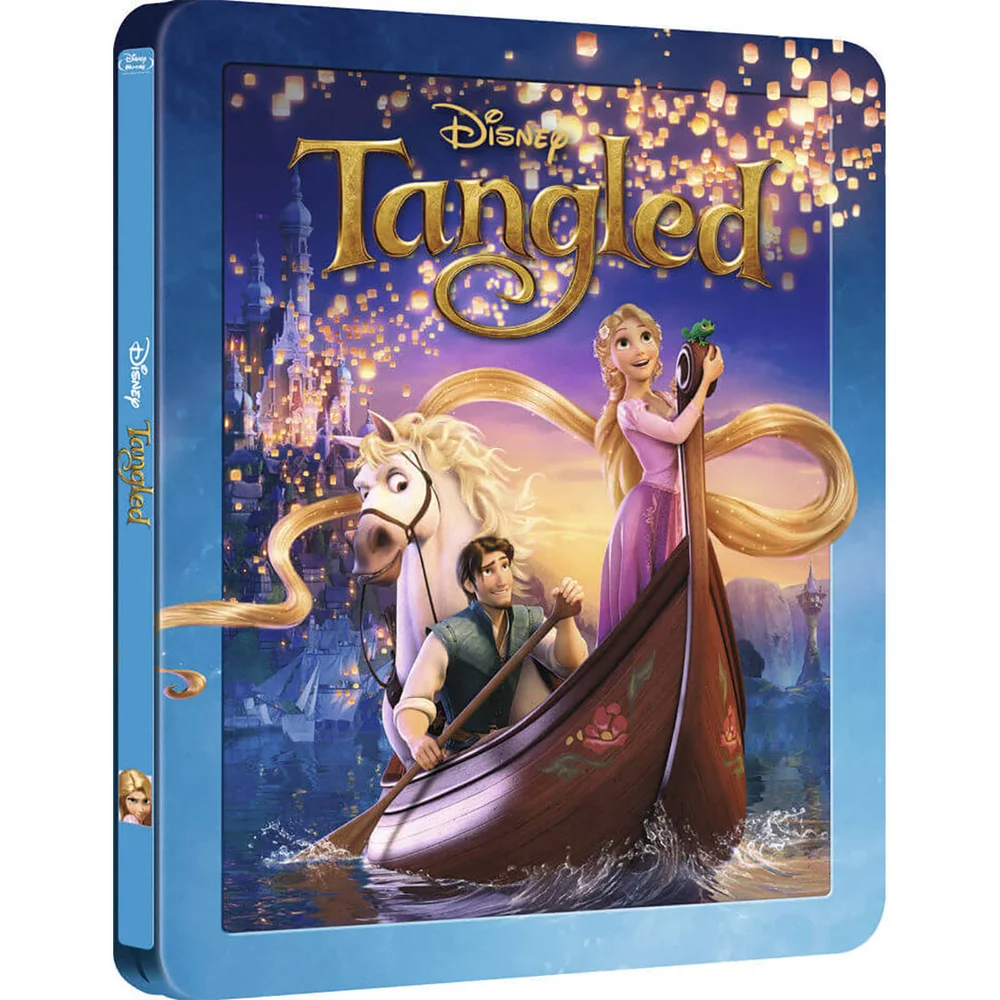 Tangled 3D - Zavvi UK Exclusive Limited Edition Steelbook (The Disney Collection #28) (Includes 2D Version) Image 1