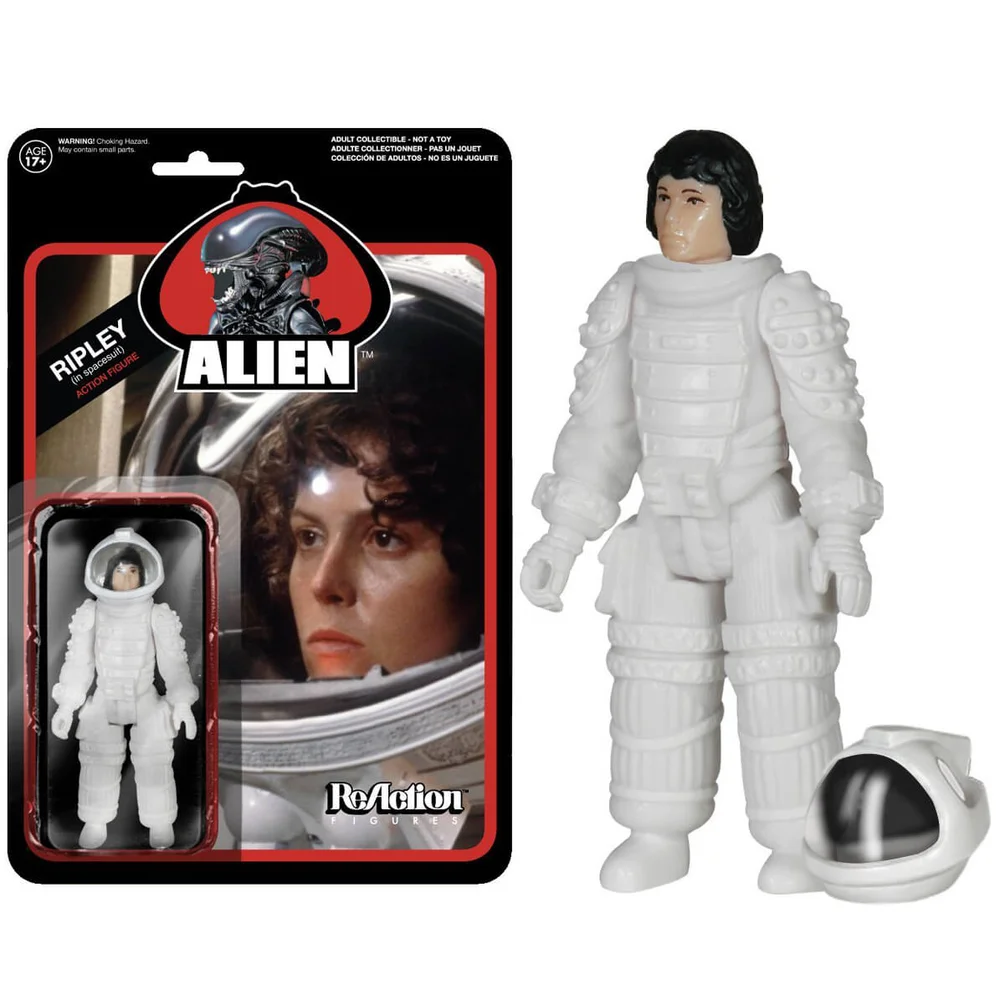 ReAction Alien Space Suit Ripley 3 3/4 Inch Action Figure Image 1