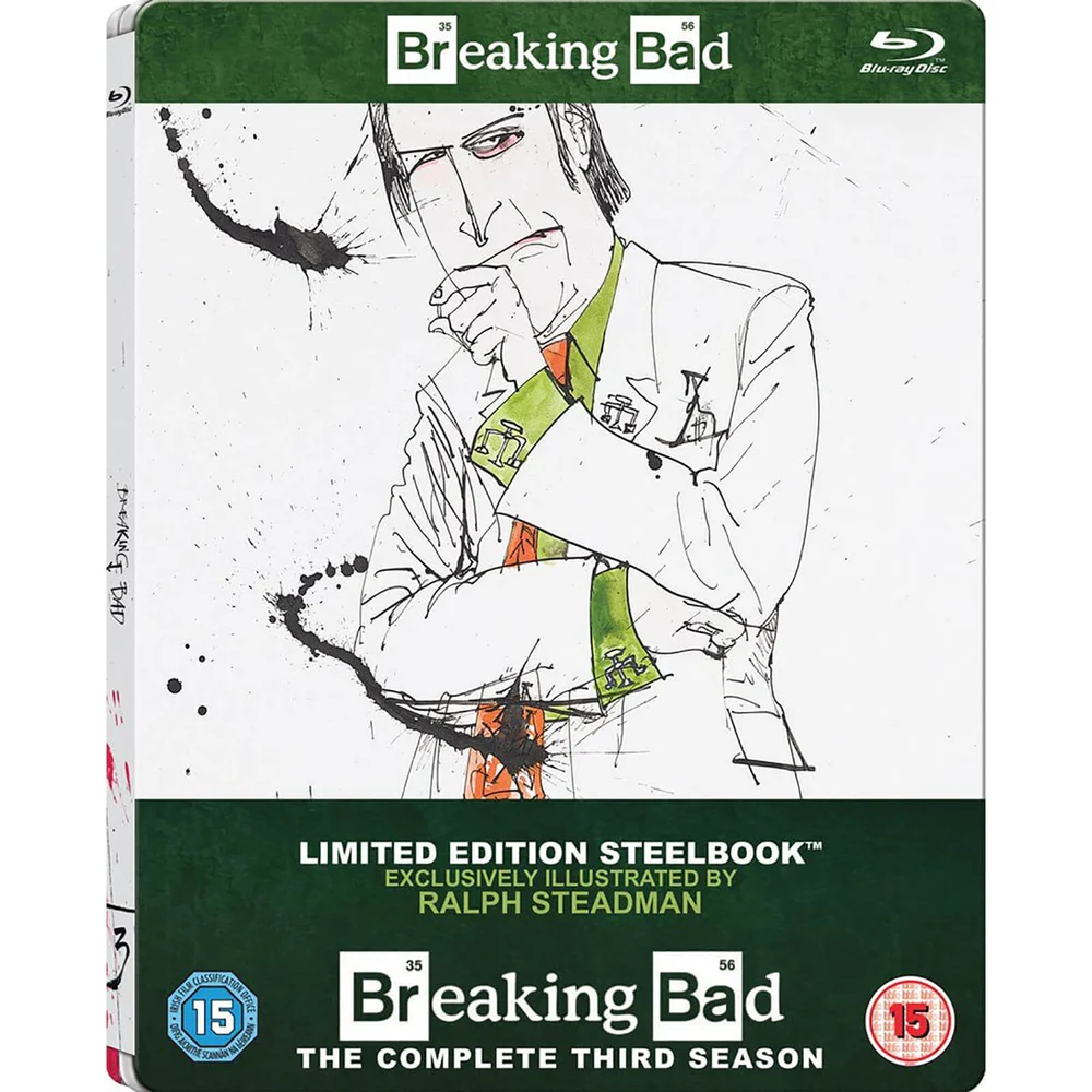 Breaking Bad: Season 3 - Zavvi UK Exclusive Limited Edition Steelbook Image 1