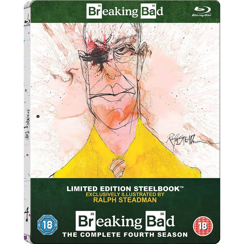 Breaking Bad: Season 4 - Zavvi UK Exclusive Limited Edition Steelbook Image 1