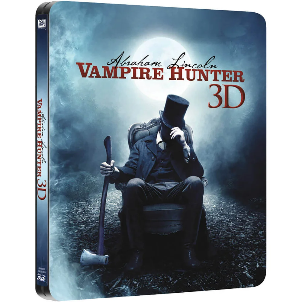 Abraham Lincoln Vampire Hunter 3D (Includes 2D Version) - Zavvi UK Exclusive Limited Edition Steelbook Image 1