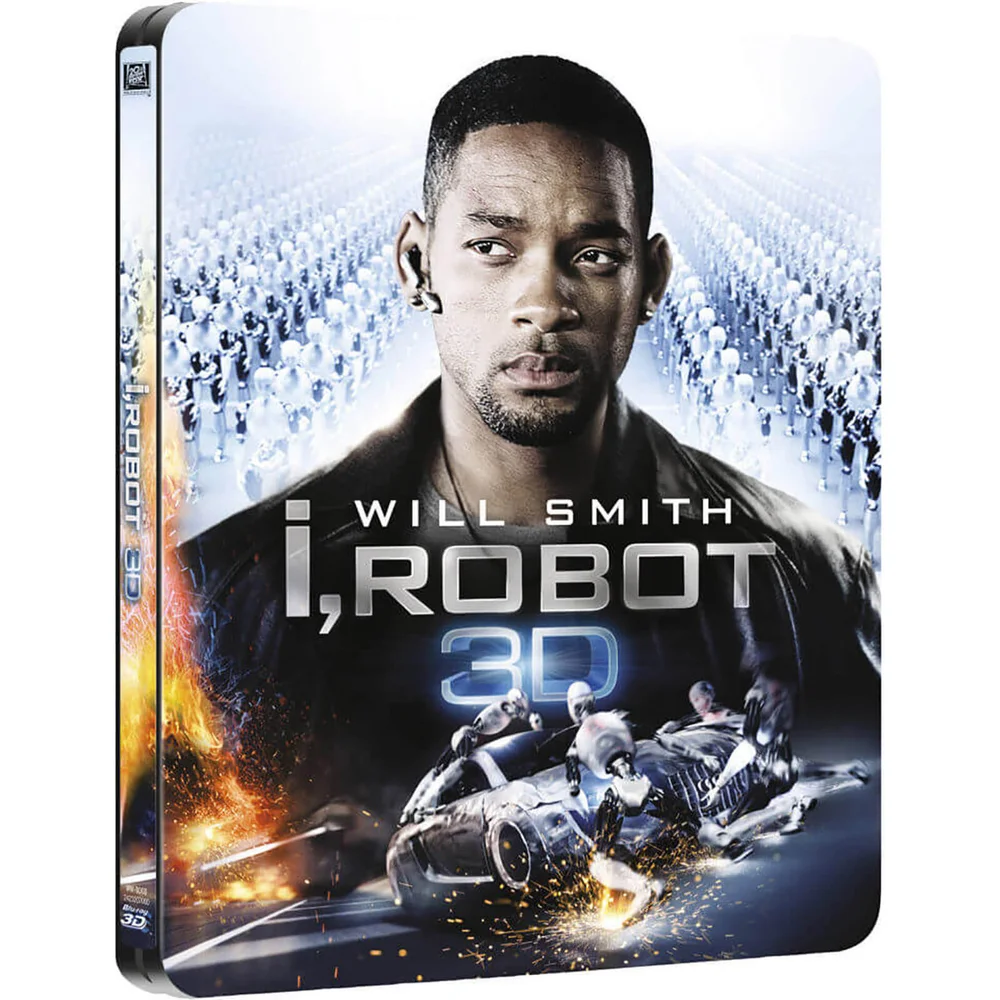 I, Robot 3D (Includes 2D Version) - Zavvi UK Exclusive Limited Edition Steelbook Image 1