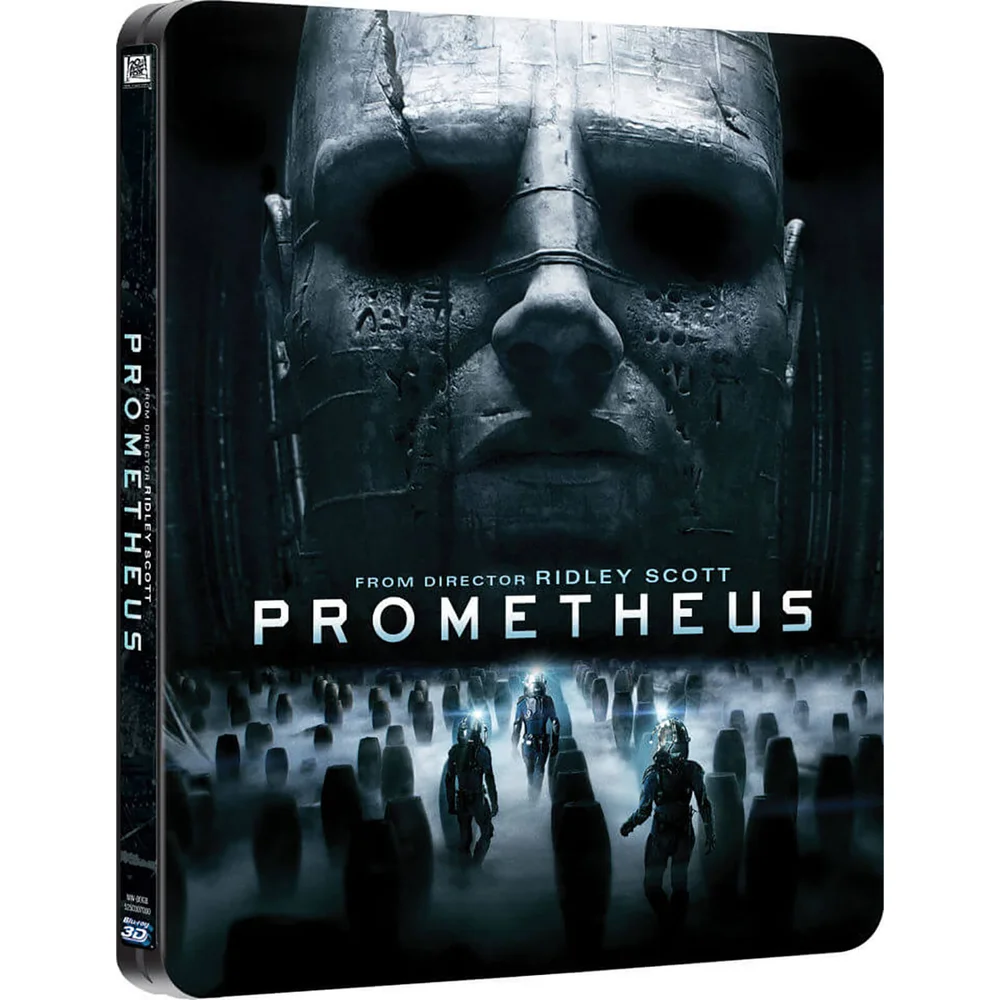 Prometheus 3D (Includes 2D Version and Extra Blu-Ray Bonus Material) - Zavvi UK Exclusive Limited Edition Steelbook Image 1