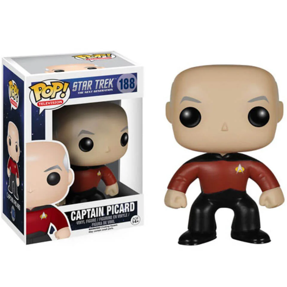 Star Trek: The Next Generation Captain Jean-Luc Picard Pop! Vinyl Figure Image 1