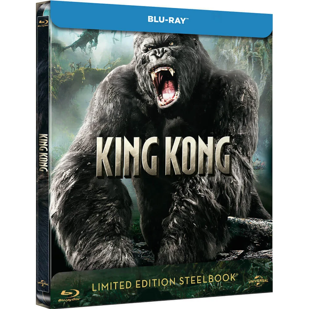 King Kong (2005) - Zavvi UK Exclusive Limited Edition Steelbook Image 1