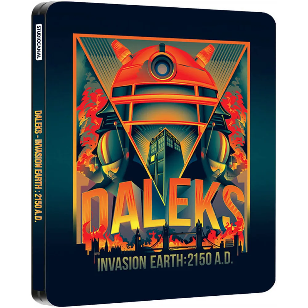 Daleks - Invasion Earth: 2150 A.D. - Zavvi UK Exclusive Limited Edition Steelbook (2000 Only) Image 1