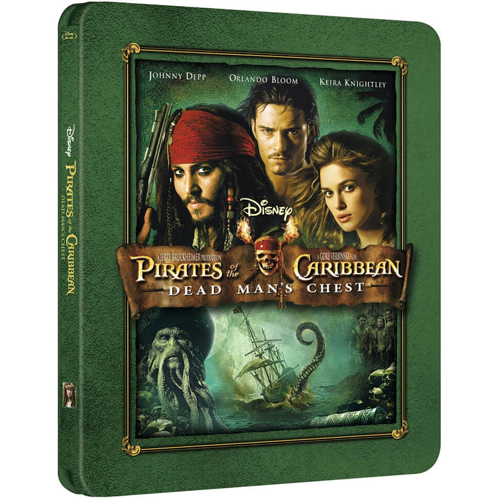 Pirates of the Caribbean: Dead Man's Chest - Zavvi UK Exclusive Limited Edition Steelbook (3000 Only) Image 1