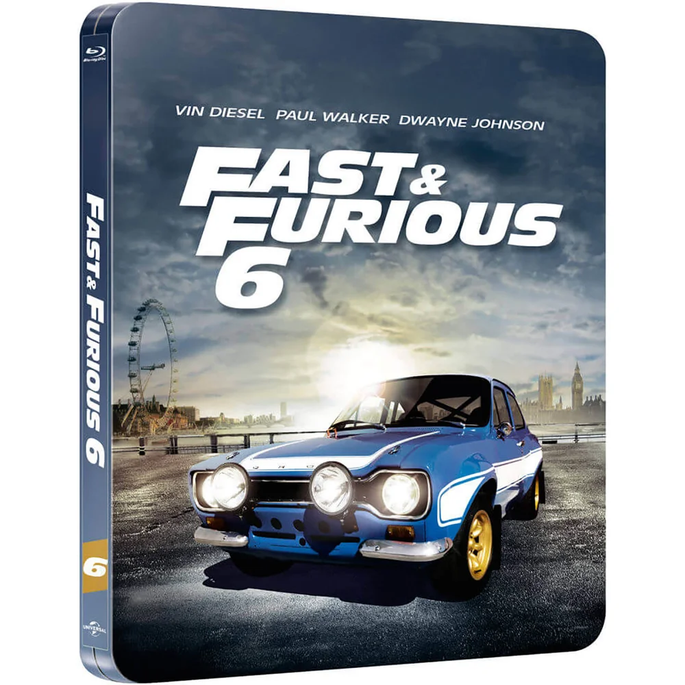 Fast & Furious 6 - Zavvi UK Exclusive Limited Edition Steelbook (Limited to 2000 Copies and Includes UltraViolet Copy) Image 1
