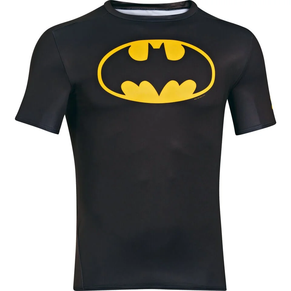 Under Armour Men's Transform Yourself Compression Top - Black/Yellow - S - Black/Yellow Image 1