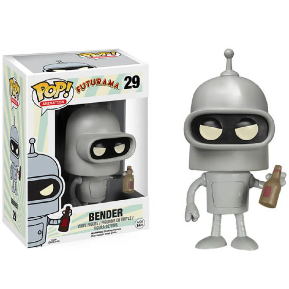 Futurama Bender Pop! Vinyl Figure Image 1